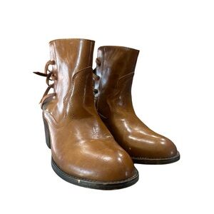 ETC! Brown Ankle Boots size 7/8
